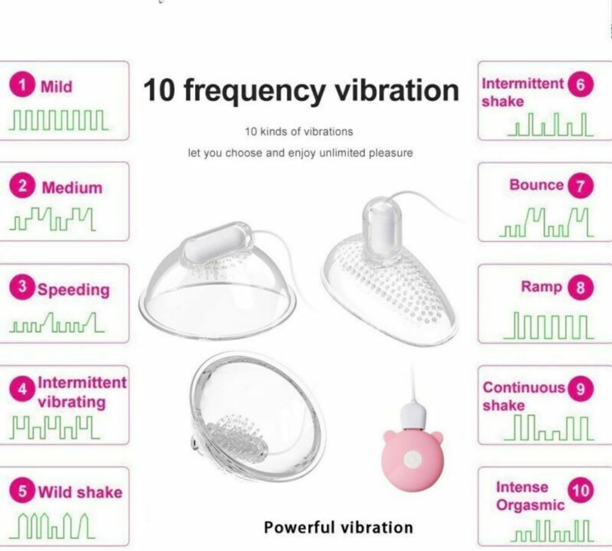 Adult Intimate Massager, 10 Speed, Dual Stimulation image number 5