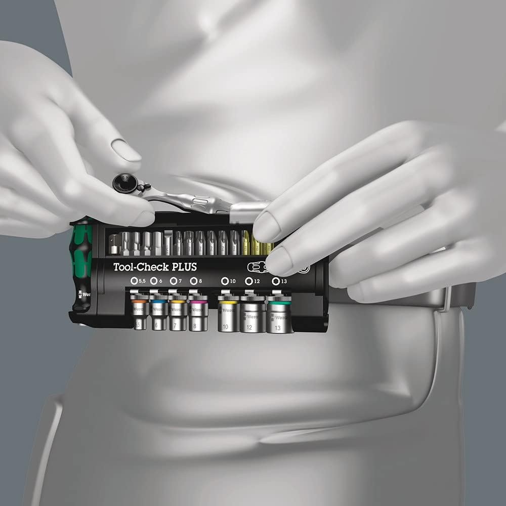 WERA Tool Check Imperial plus Bit Ratchet with Sockets 39 Piece Set image number 3