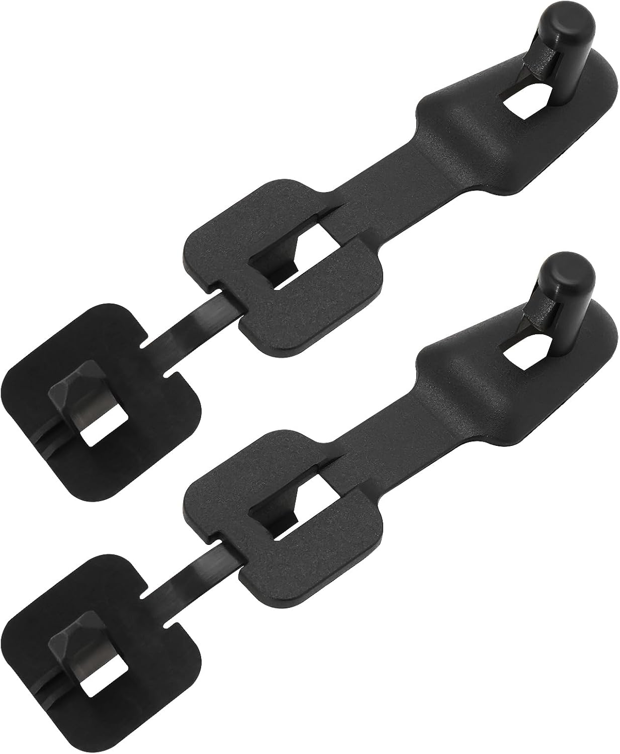 SG Store 2Pcs Interior Carpet Mat Clip Floor Mat Bracket Replacement Part 75921-76G10 75921-76G01-000 Compatible with Suzuki Black image number 2