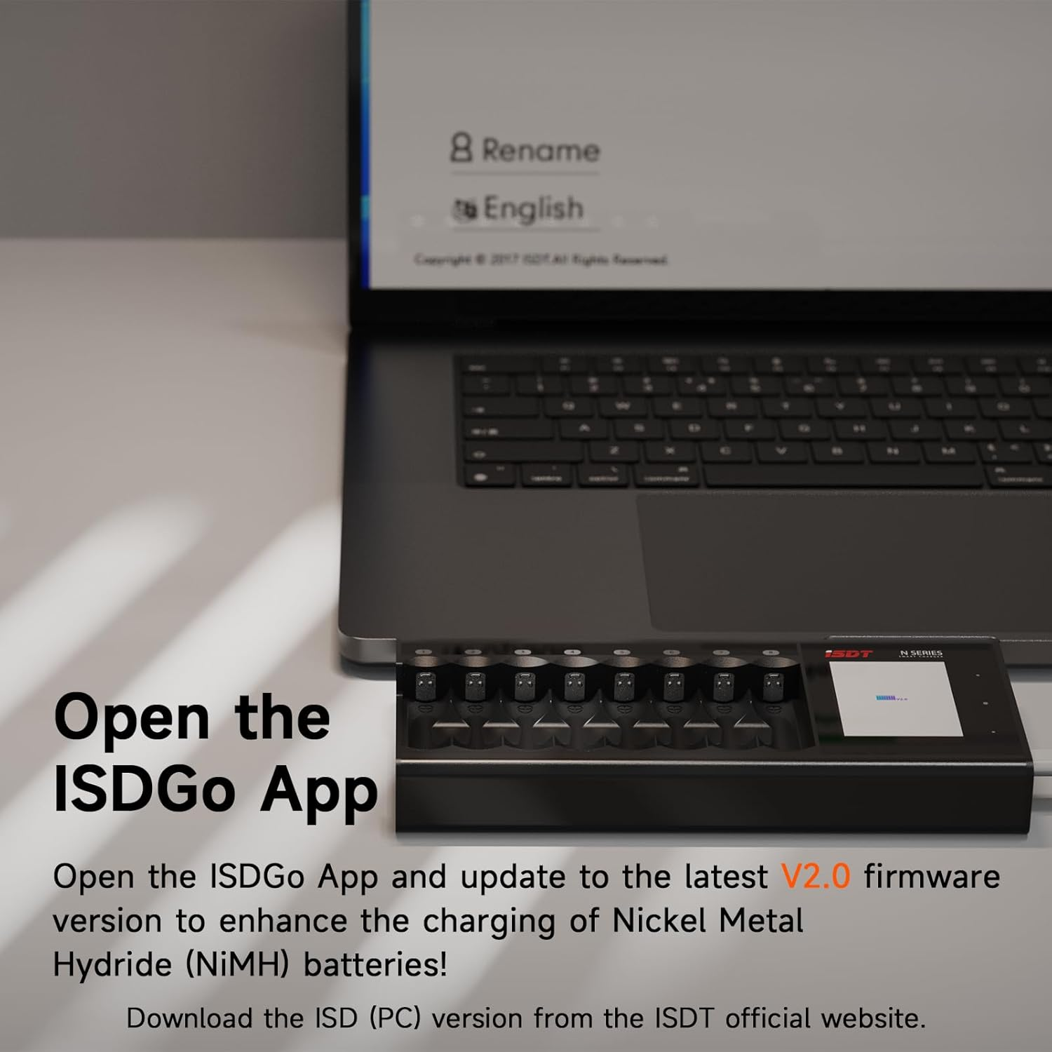 ISDT N8 Universal Battery Charger, LCD Digital Charger, 8-Slot Speedy Smart Battery Quick Charger for Rechargeable Batteries AA AAA Li-Lon Lihv NI-MH Ni-Cd Lifepo4 Discharge Protection Function image number 5