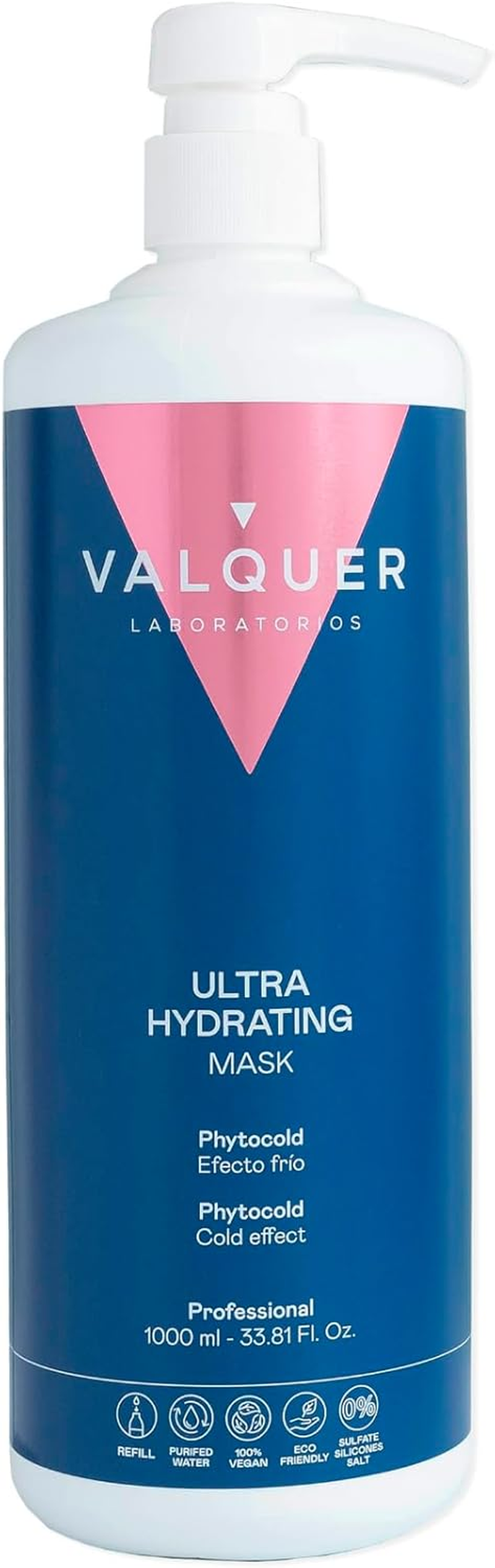 V&aacute;lquer Ultra-Hydrating Ice Hair Mask - 1000 Ml