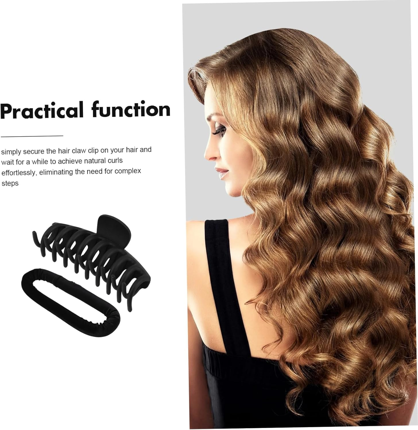 Ipetboom Cushioning Foam Curler Heatless Curl Heatless Curler Sponge Clip Rollers image number 4