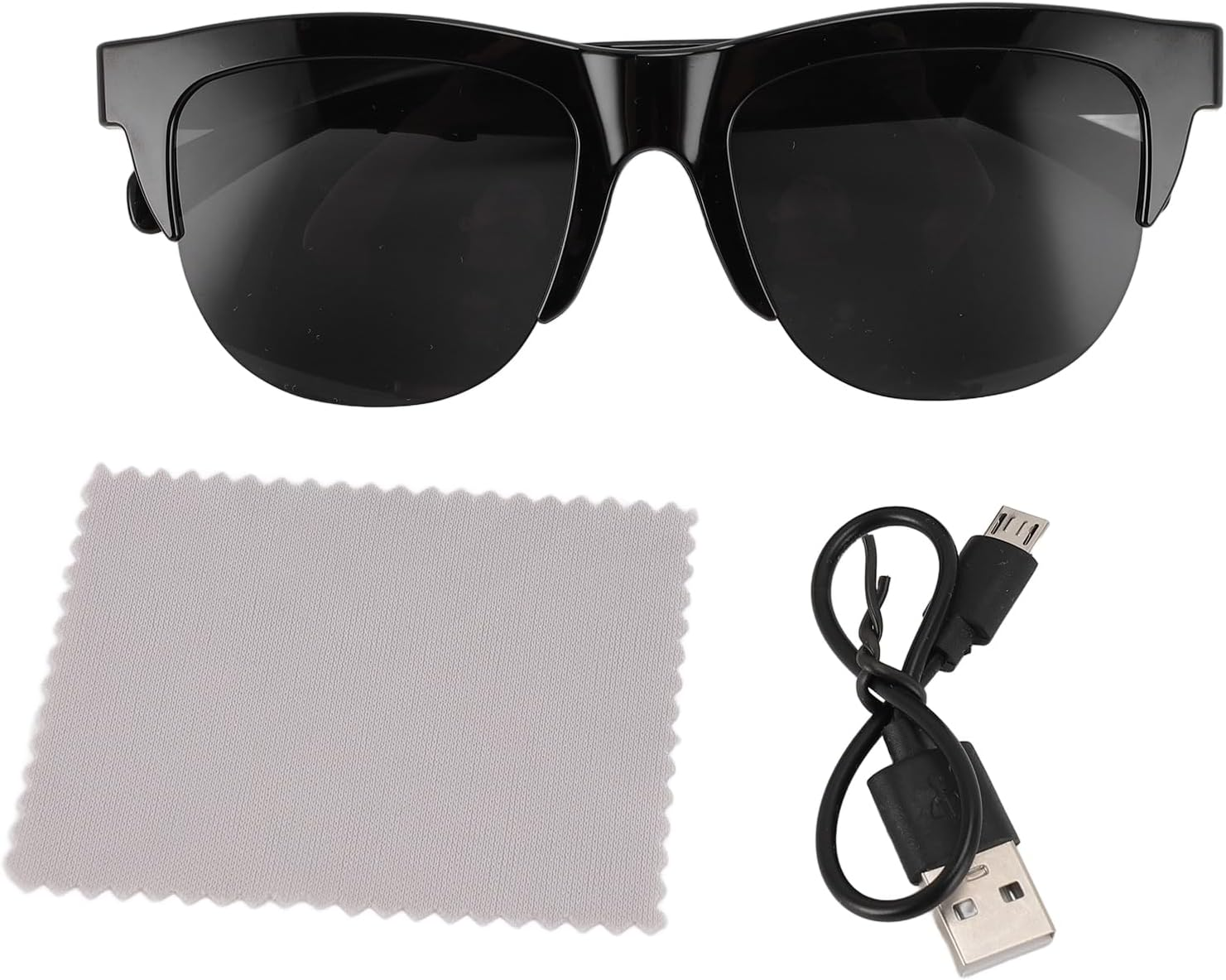 Translator Smart Glasses, 137 Languages Translation Device 97% Accuracy, TR90 PC UV400 Open Directional Bluetooth Translator Glasses with Dual Mic image number 6