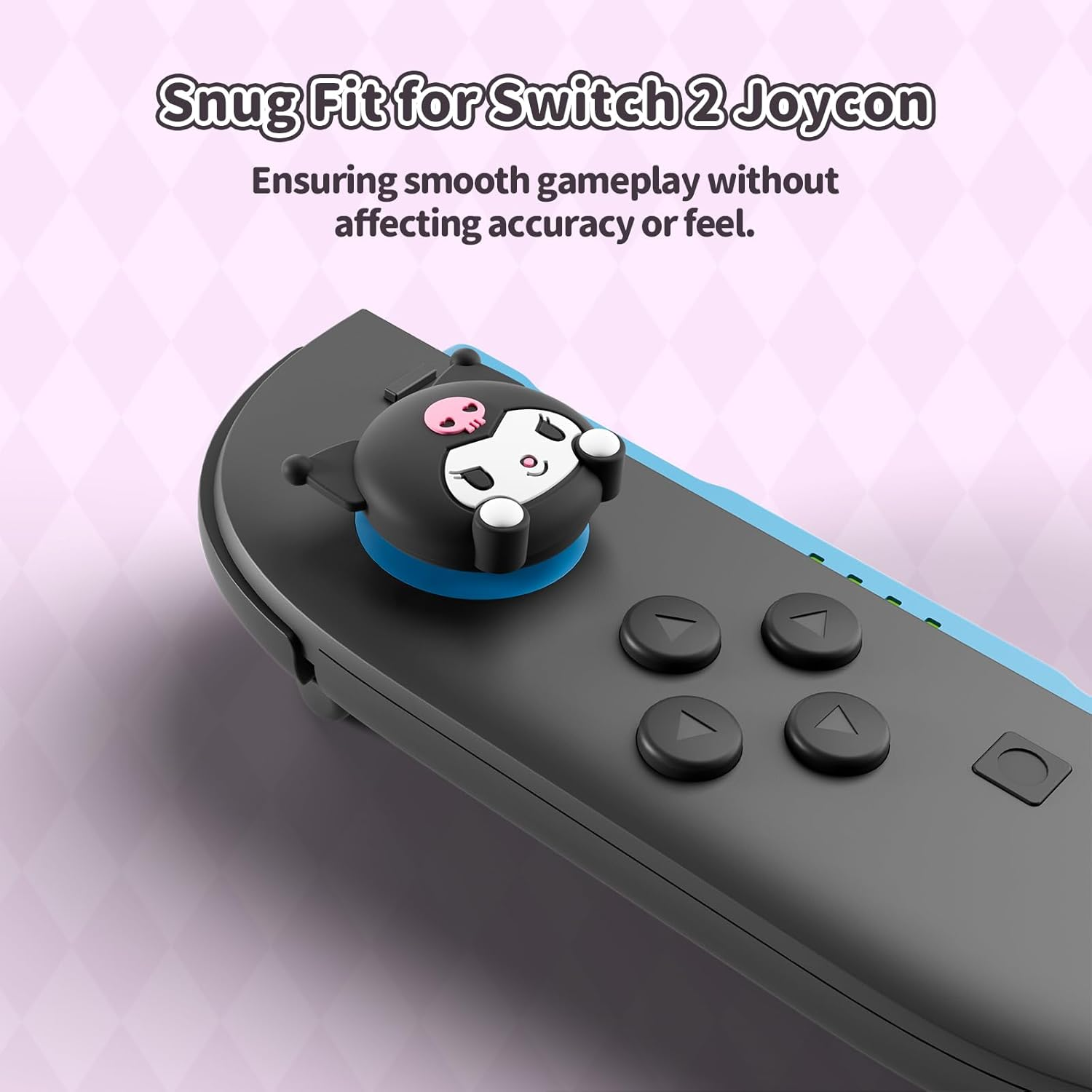Kuitmor Thumb Grip Caps Compatible with Nintendo Switch 2, Silicone Joystick Grip Caps for Switch 2025, 4Pcs image number 3