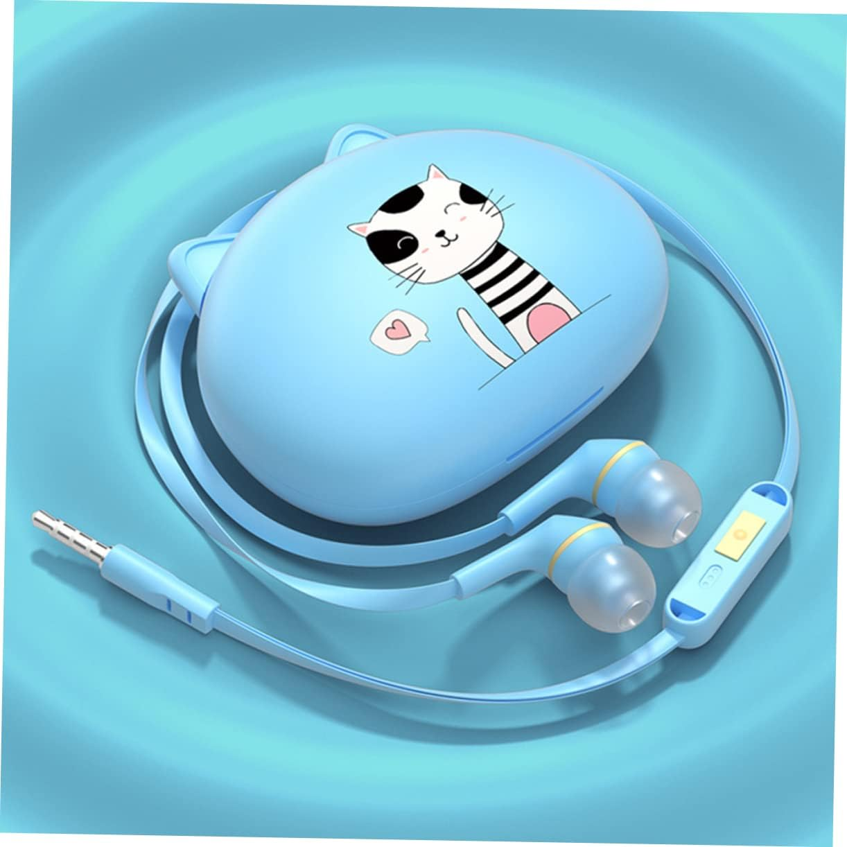 Holibanna Wired In-Ear Headphones with Microphone Compatible with Huawei and General Phones, Portable Earbud Earphones for Calls and Music, Dc5.0V Powered Wired Earbuds for Smartphones image number 5