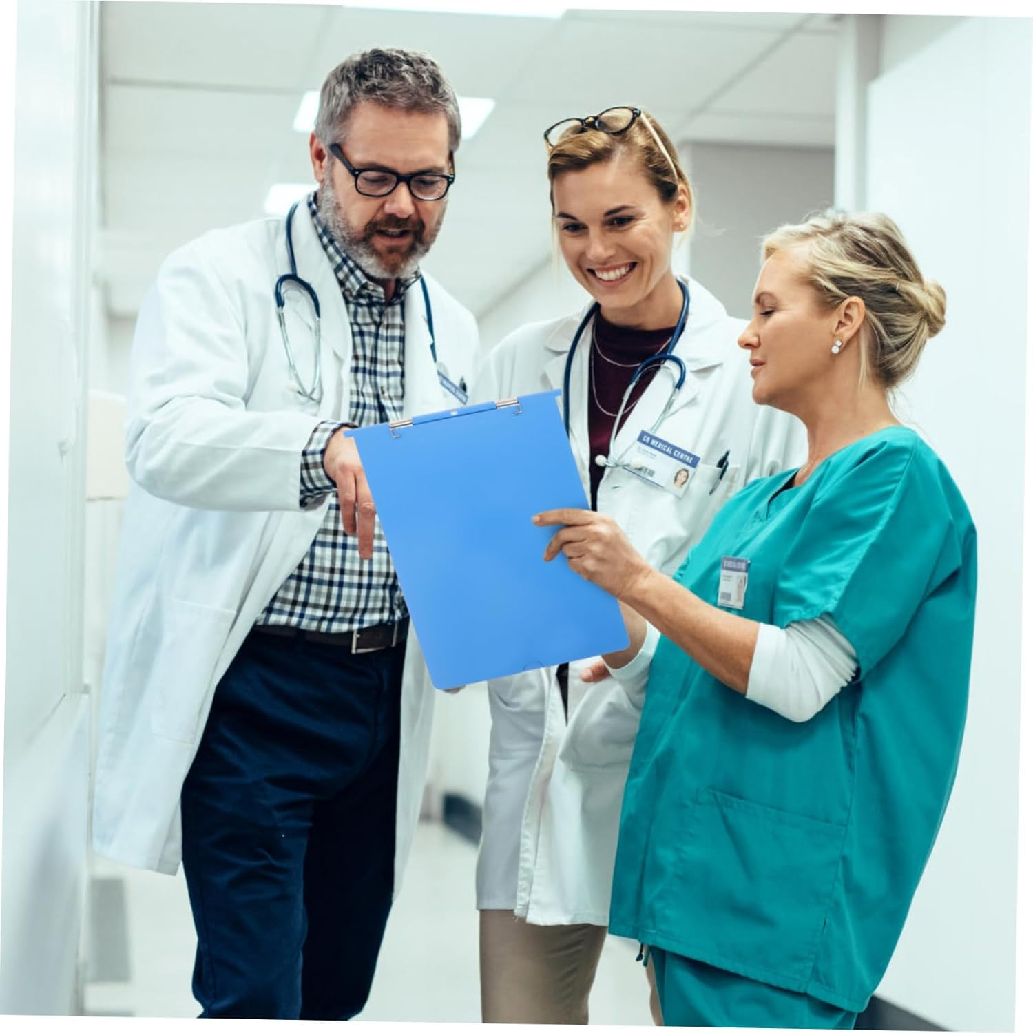 MERRYHAPY Nursing Clipboard Record Paper File Organizer Clip Board Document Organizer Lightweight and Portable image number 5