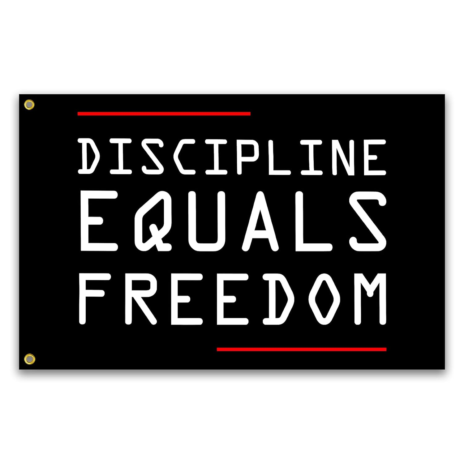 Iron Paradise Flag 3X5 Ft Motivational Flag Fitness Inspirational Flags for Room Guys Cool Flag for Home Gym Wall Decor College Dorm Man Cave Flag Banner