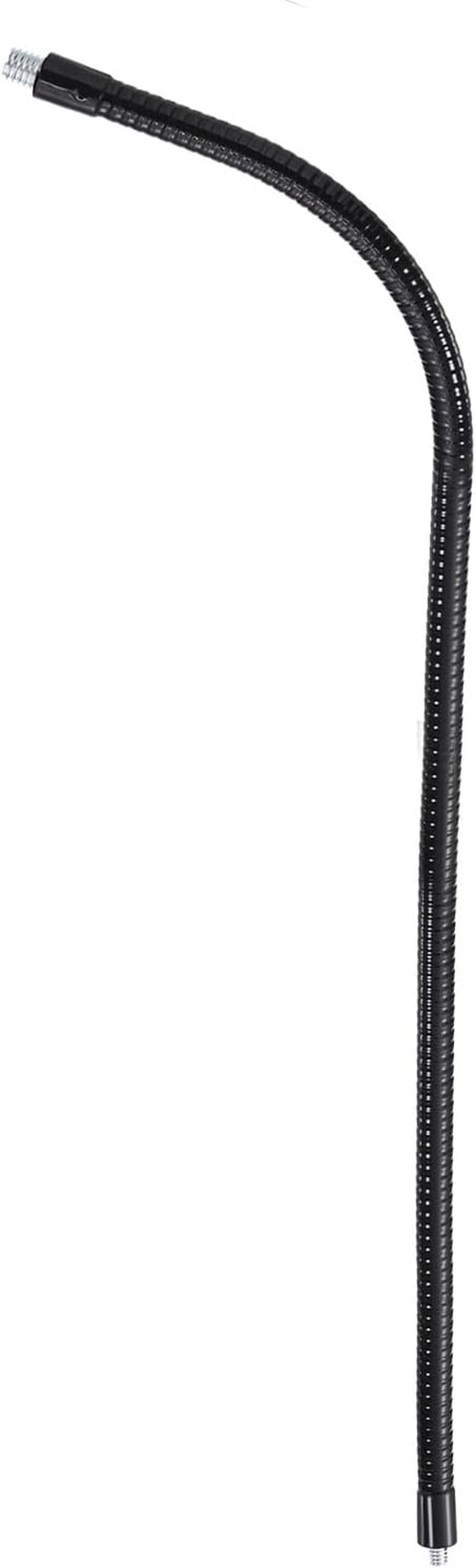 Awclub 8-Inch Flexible Gooseneck Tubing, 3/8"-16 Male to Male Thread Universal Arm Gooseneck Extension Holder for Microphone, Tripod Phone, Camera, LED Video Lights 2 Pack