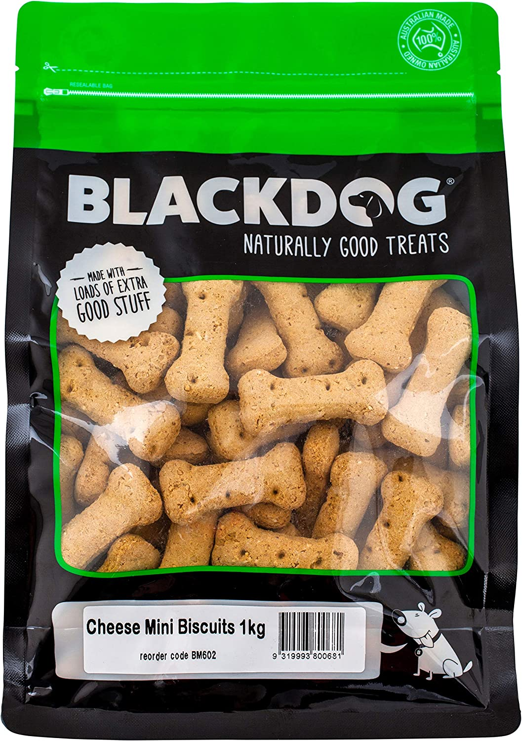 BLACKDOG Mini Biscuits Cheese - 1Kg, All image number 1