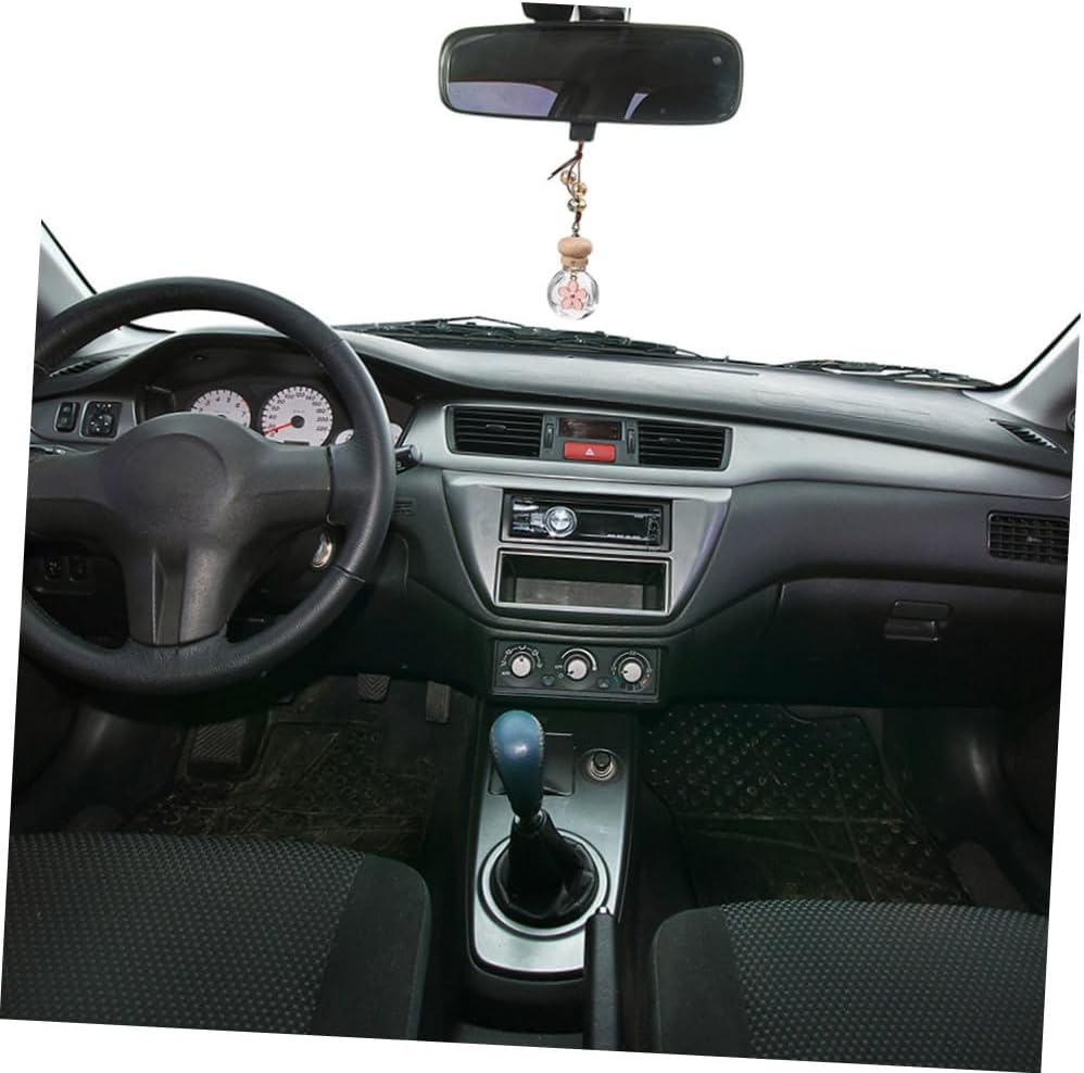 4Pcs Hanging Car Perfume Bottles Empty Perfume Bottle Car Fragrance Holder Scent Spray Essential Oil Diffuser image number 3