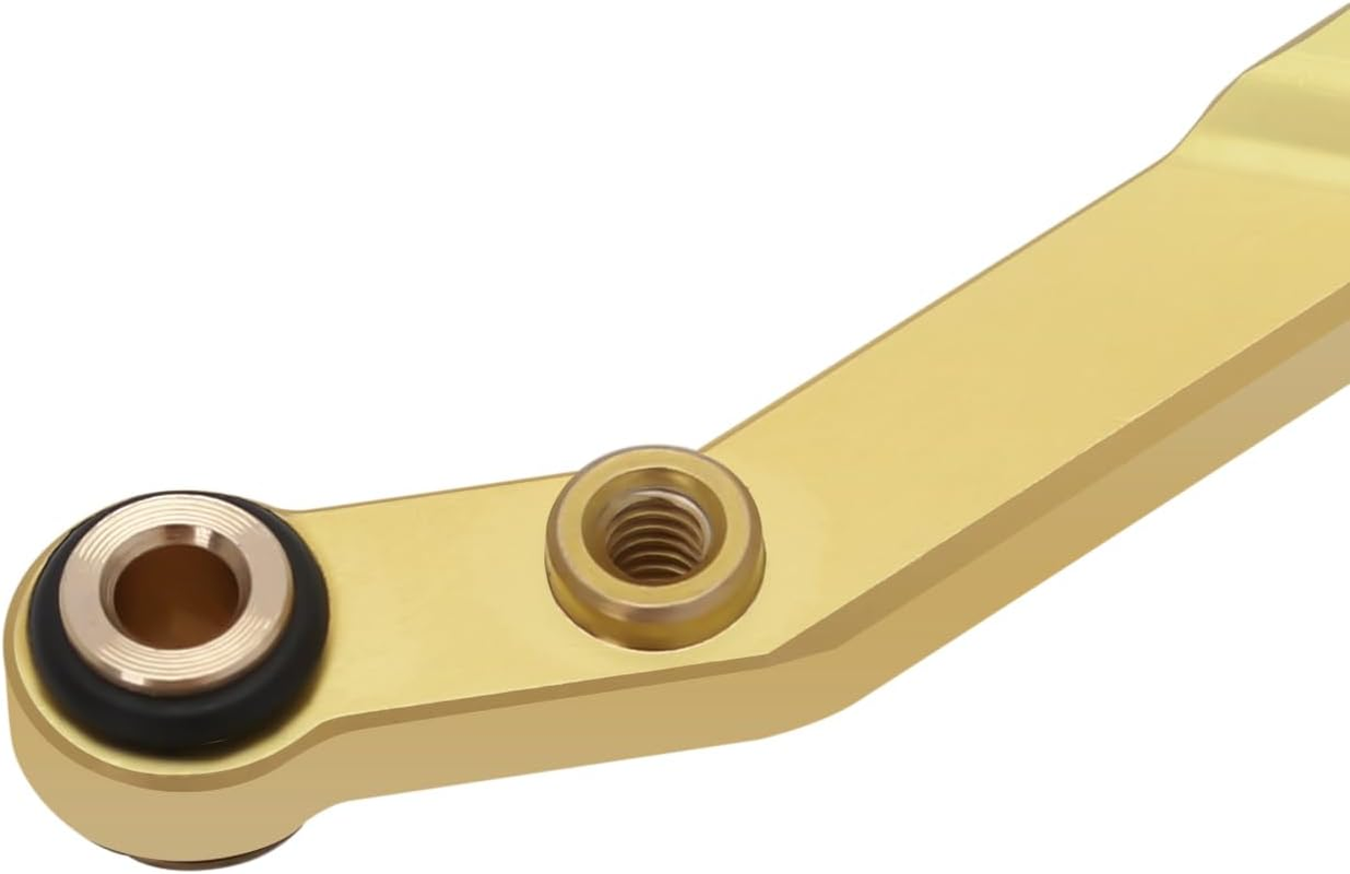 INJORA Brass Steering Left for FMS FCX24 Power Wagon Mud Racer 1/24 Upgrade Part image number 2