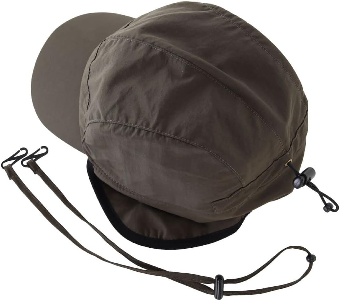 Magracy Outdoor Men'S Baseball Cap Waterproof Winter Earflap Hat - Army Green image number 6