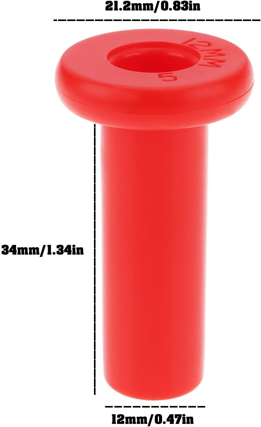 Emagtech 5X Push Fit End Plug 12Mm Compatible with John Guest Push Water Hose Pipe Fitting Tube End Stopper Plug for Caravan, Campers image number 3