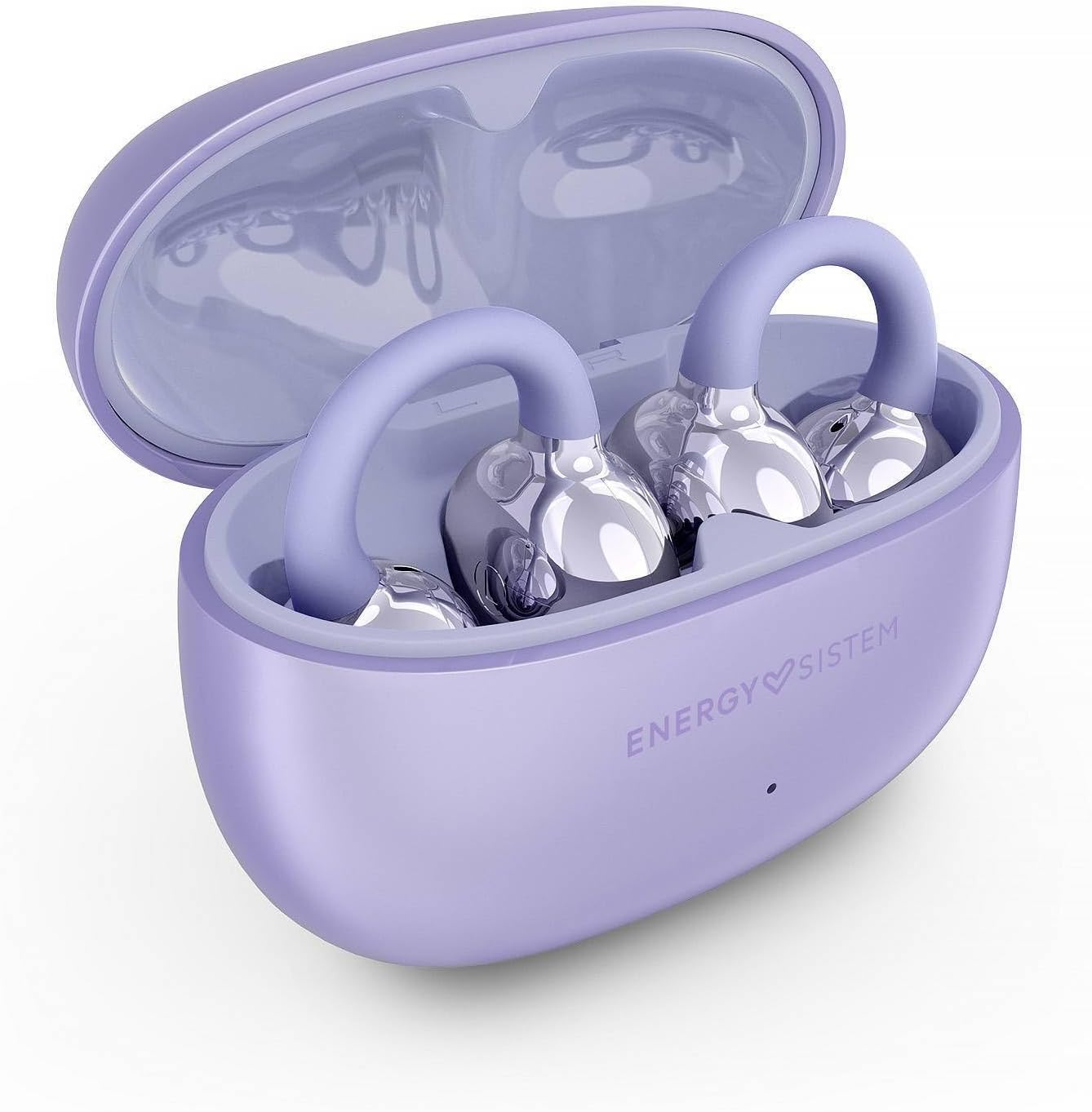 Energy Sistem Chicpods Open Sound Wireless Bluetooth Headphones, 23 Hour Battery, Noise Cancelling for Calls, IPX4, Waterproof, Comfortable and Flexible