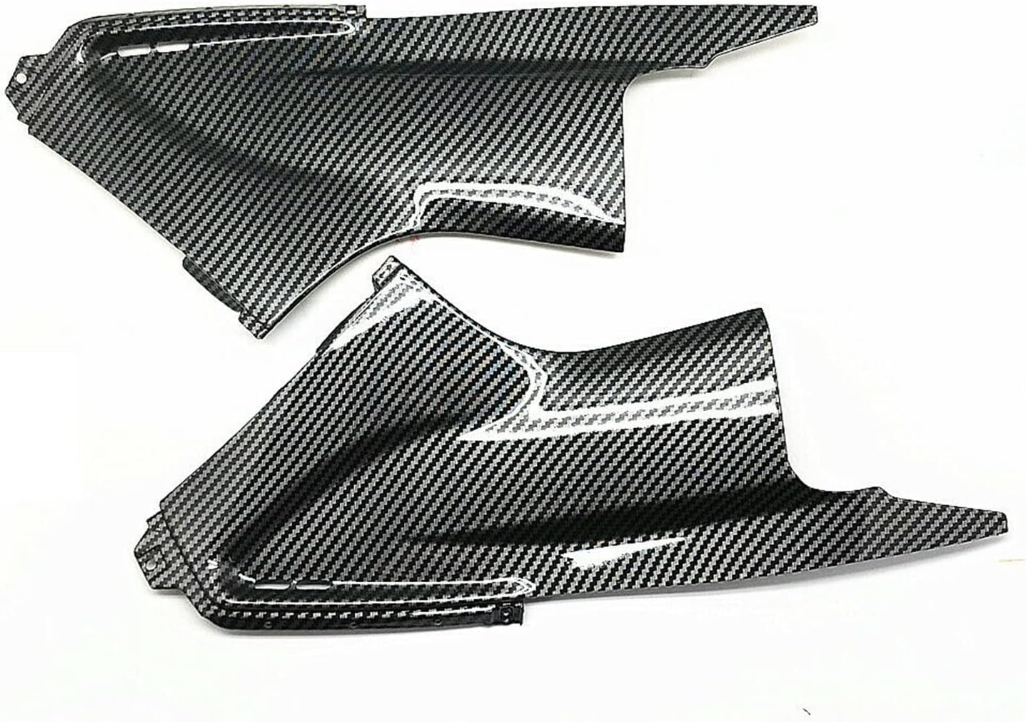 Motorbike Frame Fairings Fit for Yamaha YZF R6 2003-2005 Motorcycle Hydro Dipped Carbon Fiber Finish Side Air Duct Cover Fairing Insert Part Replacement Upgrade Accessories image number 6