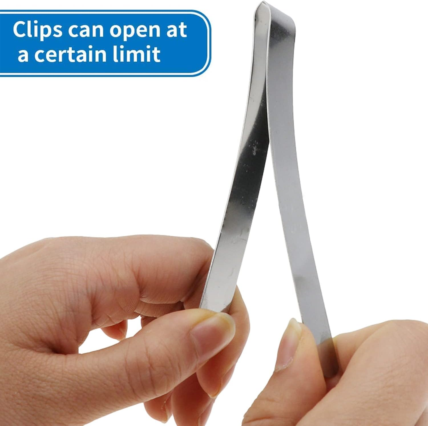 20 PCS Sewing Clips,Stainless Steel Hemming Clips Sewing Supplies for Fabric Clips,Pinning and Marking Accessories image number 1