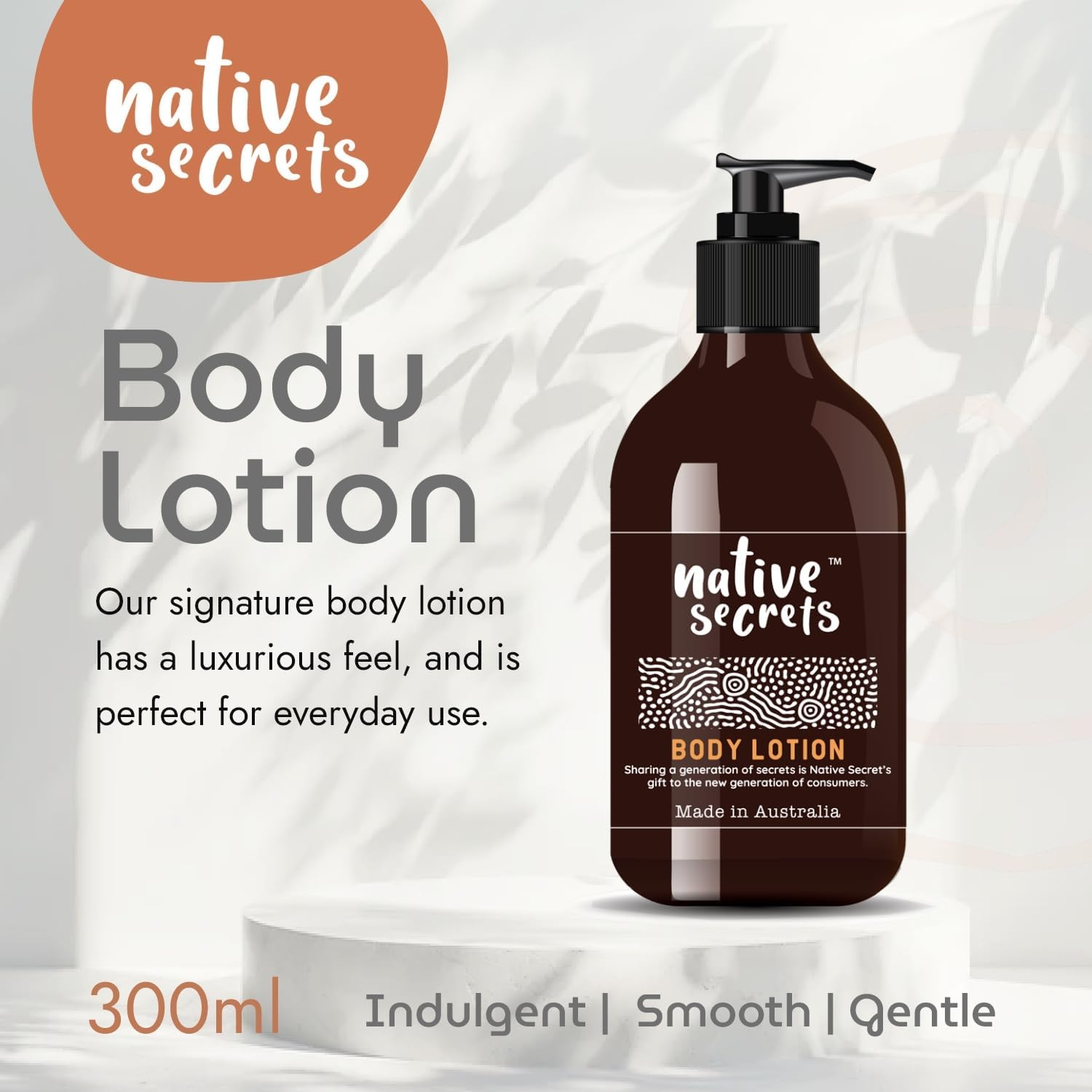 Body Lotion, Powerful Native Australian Botanicals, Wild Harvested Ingredients, Gentle Formula, Vegan, Paraben or Sulphate, Australian Made, 300Ml image number 4
