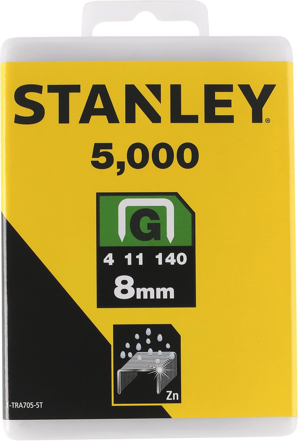 Stanley 1-TRA706-5T Cable Staples, 10Mm, Pack of 5000 image number 4
