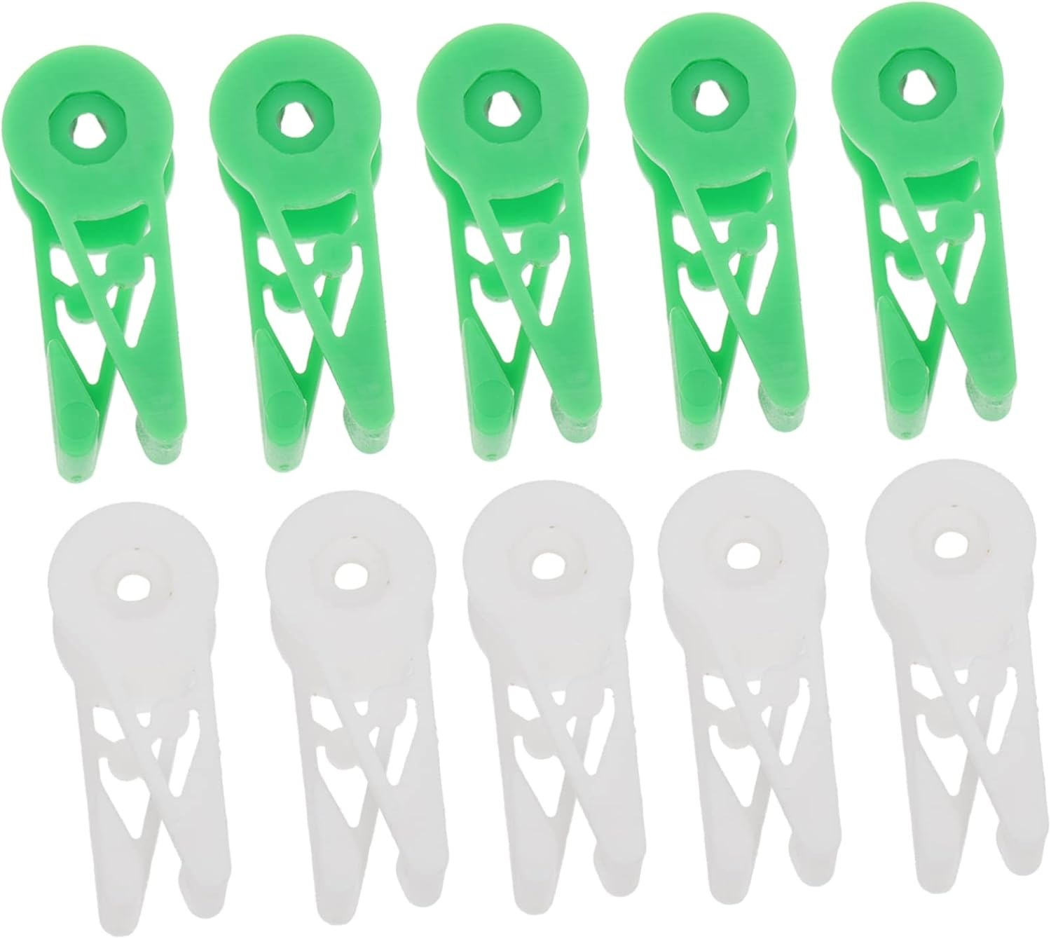 Happyyami 20Pcs Plant Branches Bender Adjustable Plant Support Clips for Planting Trainer Clip in Gardening Supplies