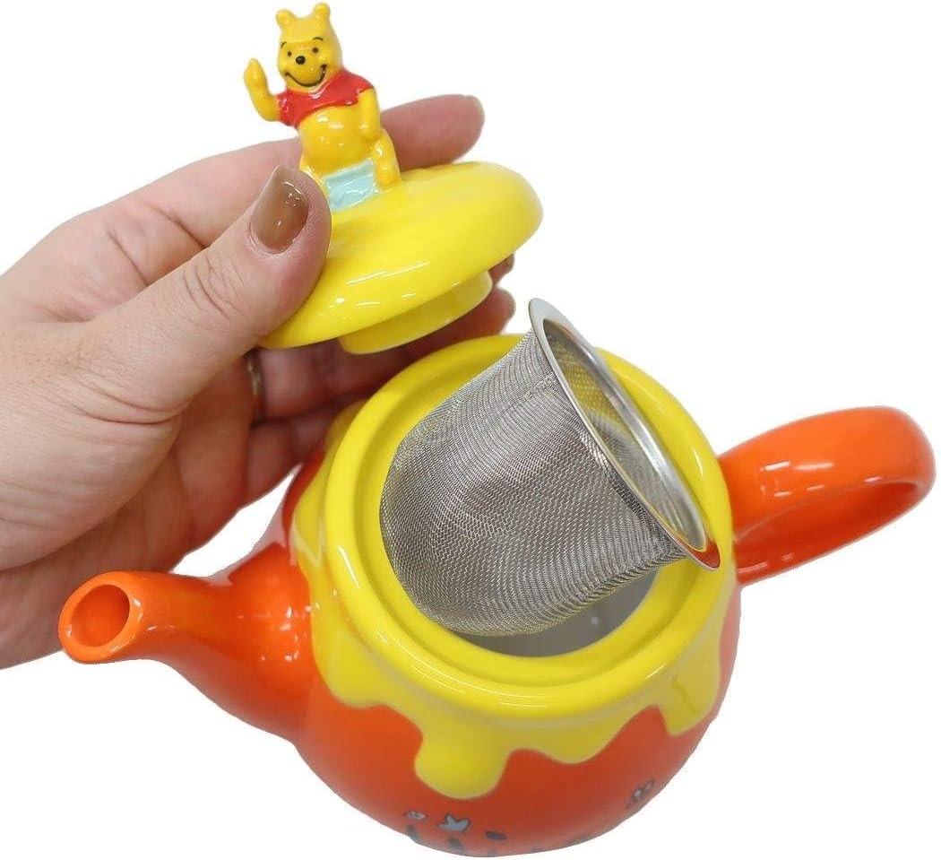 Sunart Disney SAN3972 Winnie the Pooh Teapot, Approx. 19.7 Fl Oz (550 Ml), Sitting image number 2