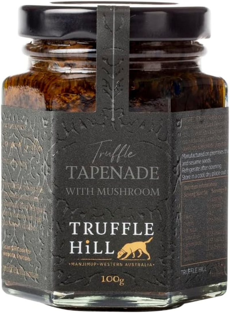 Truffle Hill - Truffle Tapenade with Mushroom Catering Range (480G), Black P&eacute;rigord Truffles Infused Mushroom & Olive Tapenade, Keto, Paleo, Vegan, Vegetarian, Lactose Free image number 2