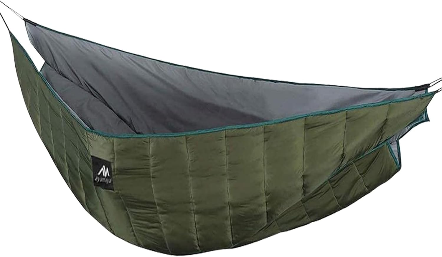 AYAMAYA Ultralight Hammock Underquilt for Camping Backpacking, 3 Season under Quilt UQ for Single Person Hammock Warm under Blanket Sleeping Bag Bottom Insulation - Hammock Camping Essential Gears