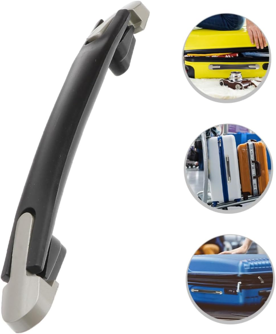 HANABASS Plastic Suitcase Handle Grip Replacement Ergonomic Luggage Handle for Travel Bags Suitcases Password Boxes and Bookcases Smooth Surface Comfortable Hold image number 3