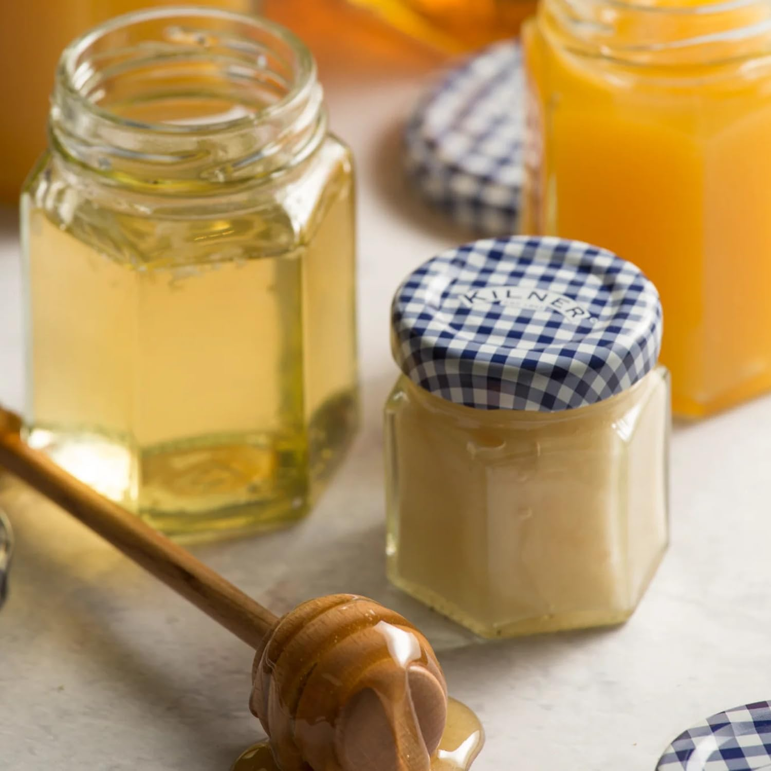 Kilner Hexagonal Twist Top Jar, 110Ml, Transparent 01626 image number 1