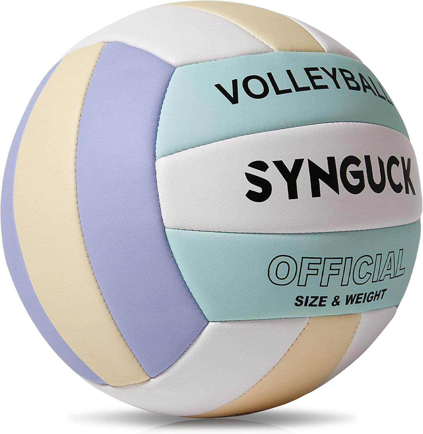 SYNGUCK Size 5 Volleyball,Official Soft Indoor Outdoor Volleyballs Sports Training Game Play Ball for Youth, Teenager, Adult image number 5