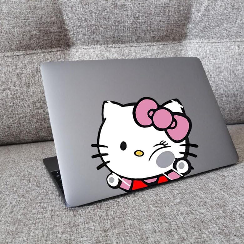 Hello Kitty Car Sticker Hitting Glass Decal Vinyl image number 4