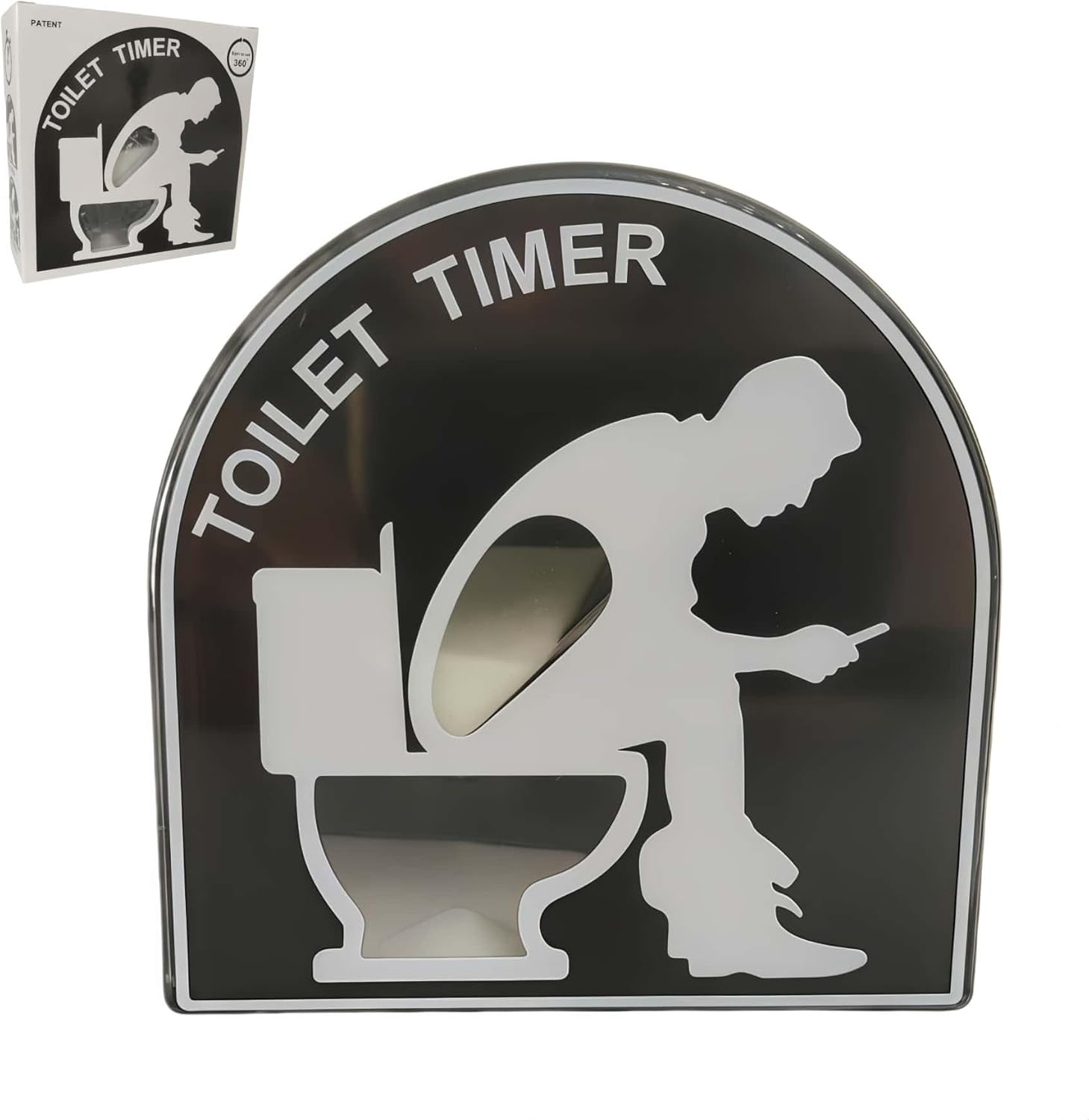 HOLADAWN Funny Toilet Timer, Bathroom Prank Gifts for Blokes, Dad & Mates, Novelty Gag Gifts for White Elephant image number 6