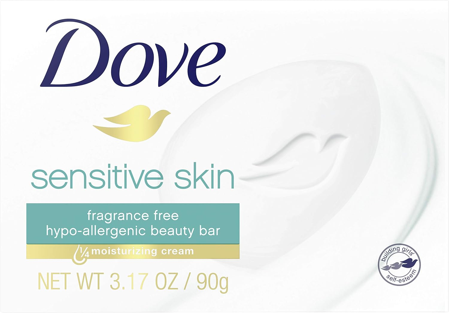 Dove Bar Soap for Sensitive Skin 3.15 Oz (Pack of 8)