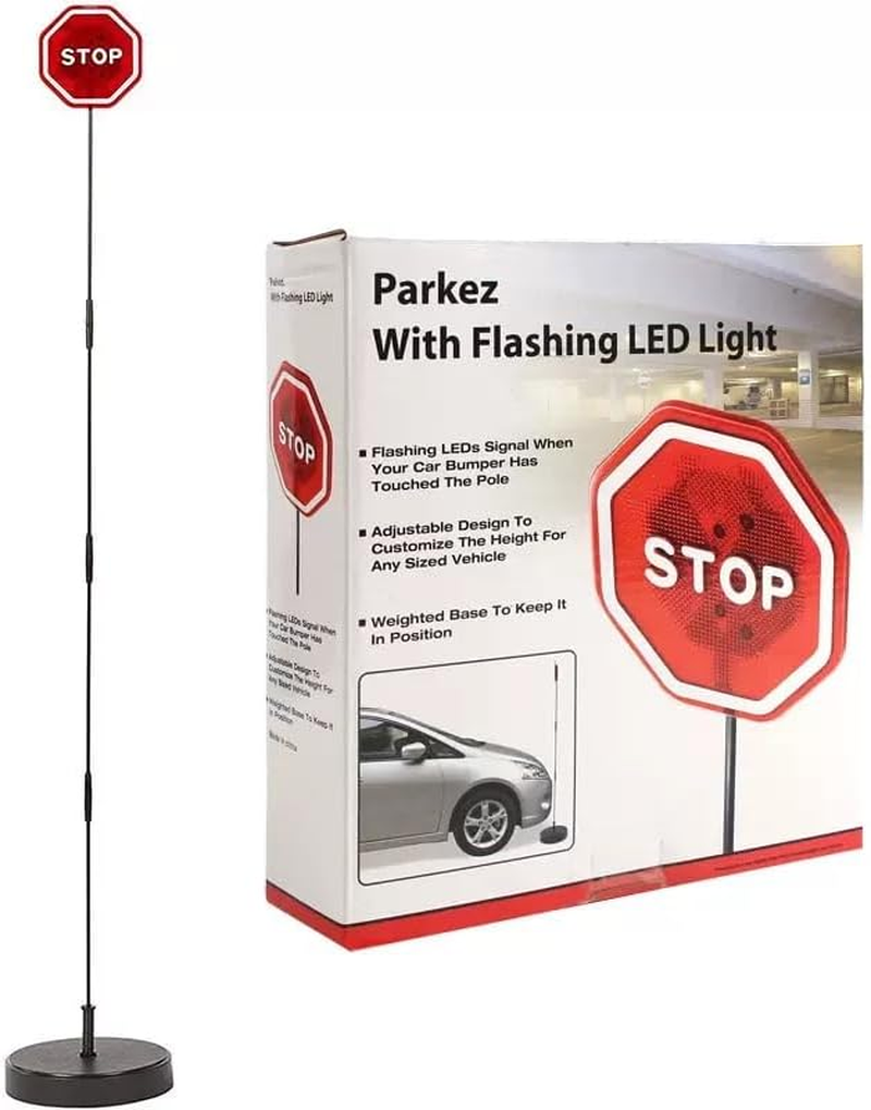 JCQMZB Smart LED Parking Stop Sign, Home Garage Indicator Light, Parking Assistant Flashing Signal Light TCTX001 image number 4