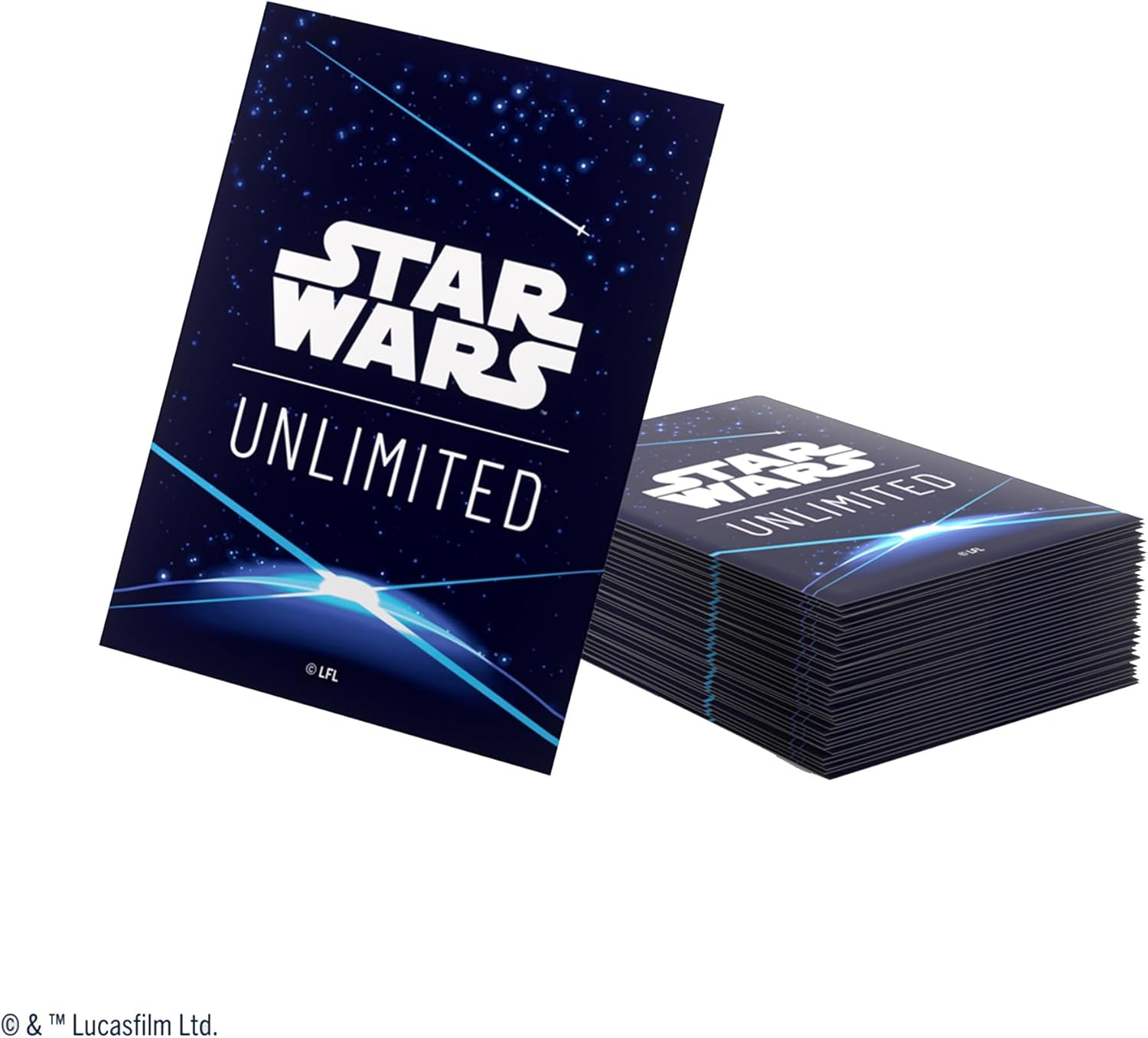 Gamegenic Star Wars Unlimited Art Sleeves - Space Blue image number 3