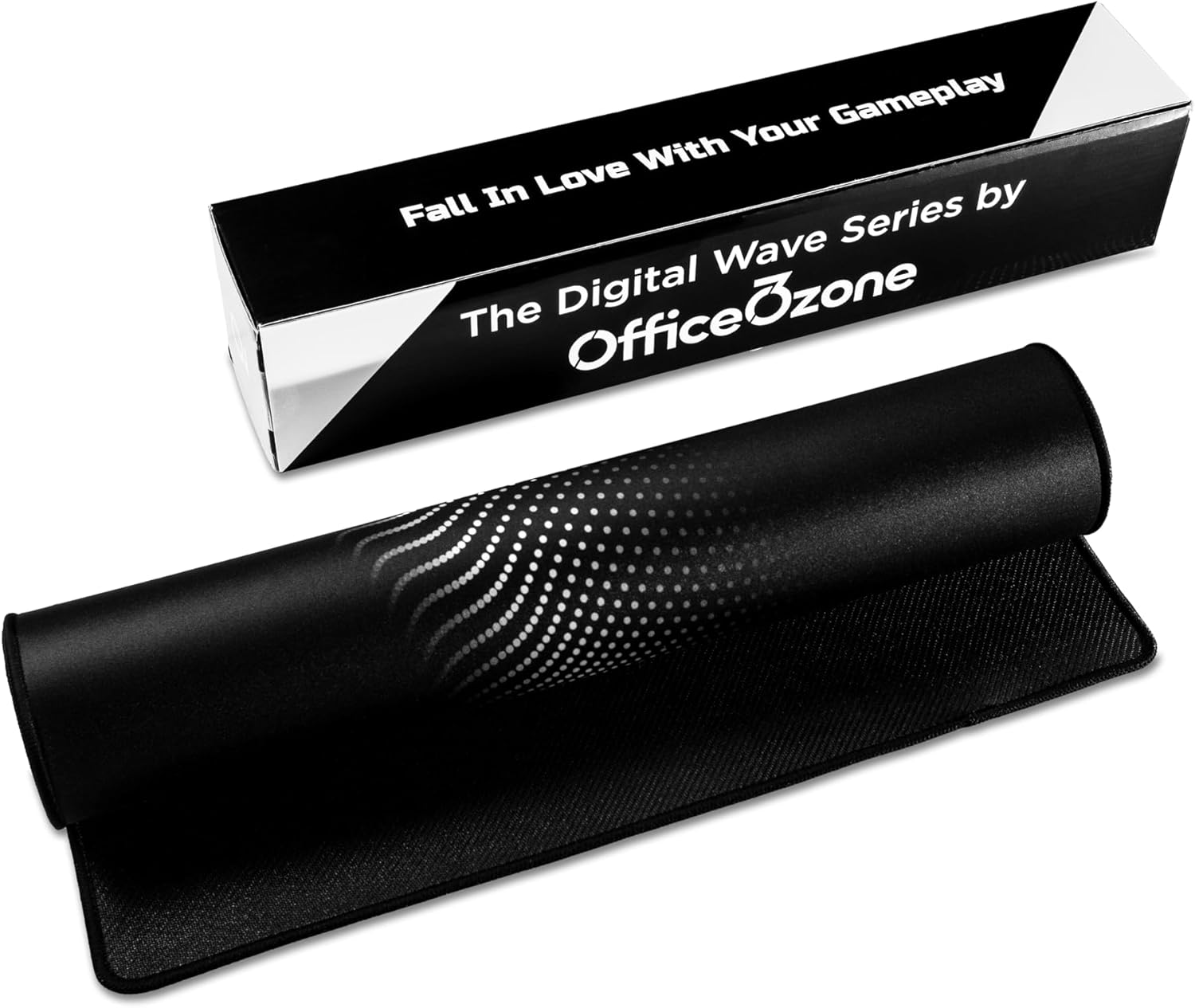 Officeozone Large Desk Mat &ndash; 90X40Cm Ultra-Smooth Microfibre Mouse Pad, Non-Slip Rubber Base &ndash; Perfect for Gaming, Office, and Home Use image number 3