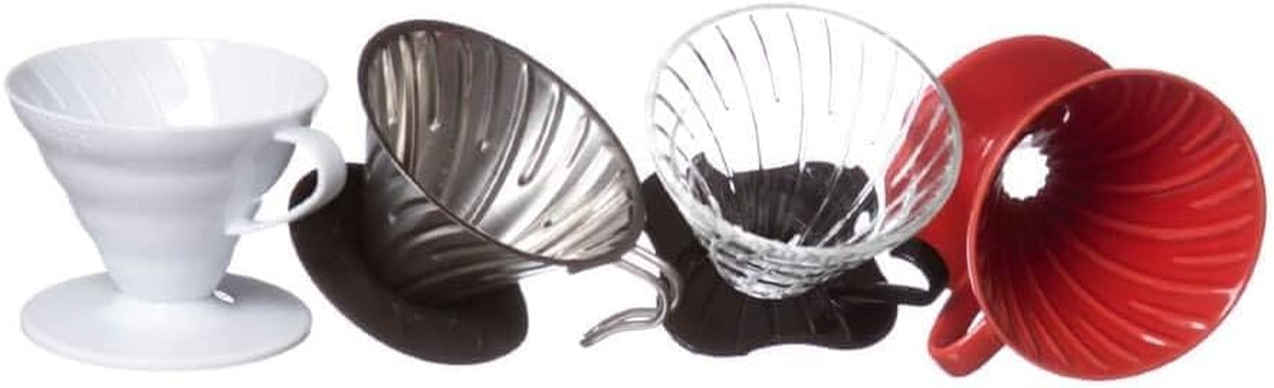 Hario Coffee Dripper Plastic-Red 2 Red image number 4