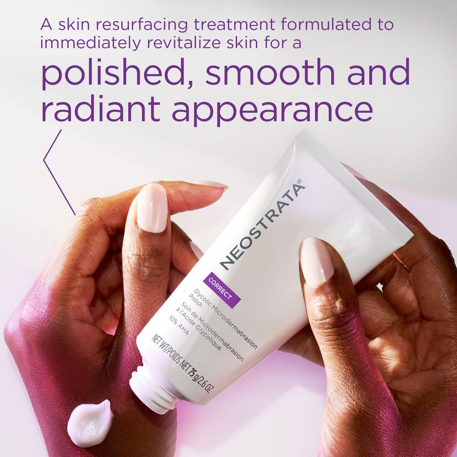 NEOSTRATA Glycolic Microdermabrasion Face Polish Skin Resurfacing Treatment for All Skin Types, 2.6 Oz. image number 1