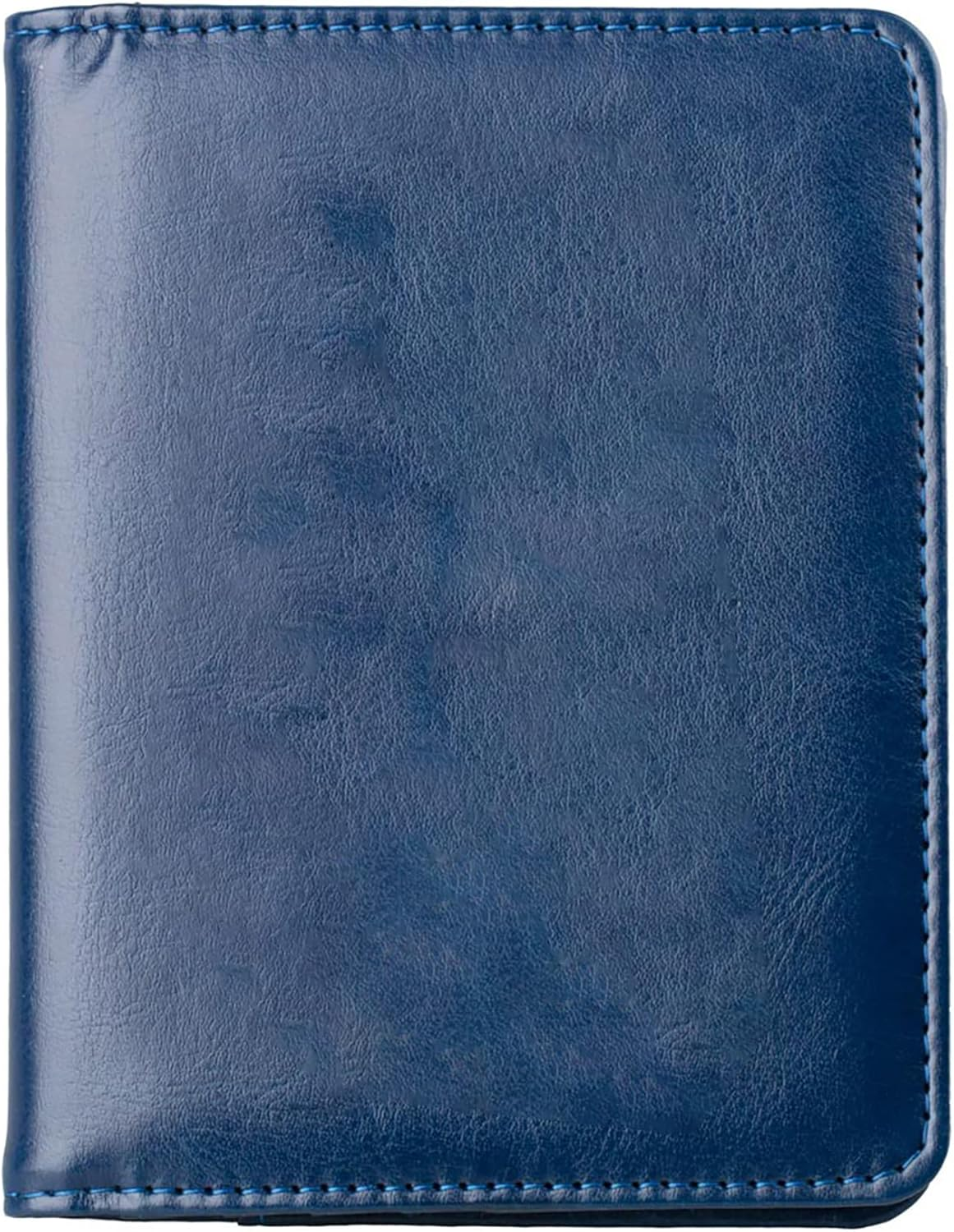 Passport Holder Travel Bag Cover Case, Tunghey PU Leather RFID Blocking Travelling Wallet Holder ID Credit Business Cards Cover Case for Boarding Passes (Blue) image number 6