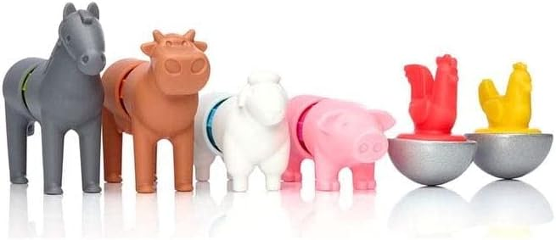 SMARTMAX - My First Farm Animals, Magnetic Discovery Play Set, 16 Pieces, 1-5 Years image number 2