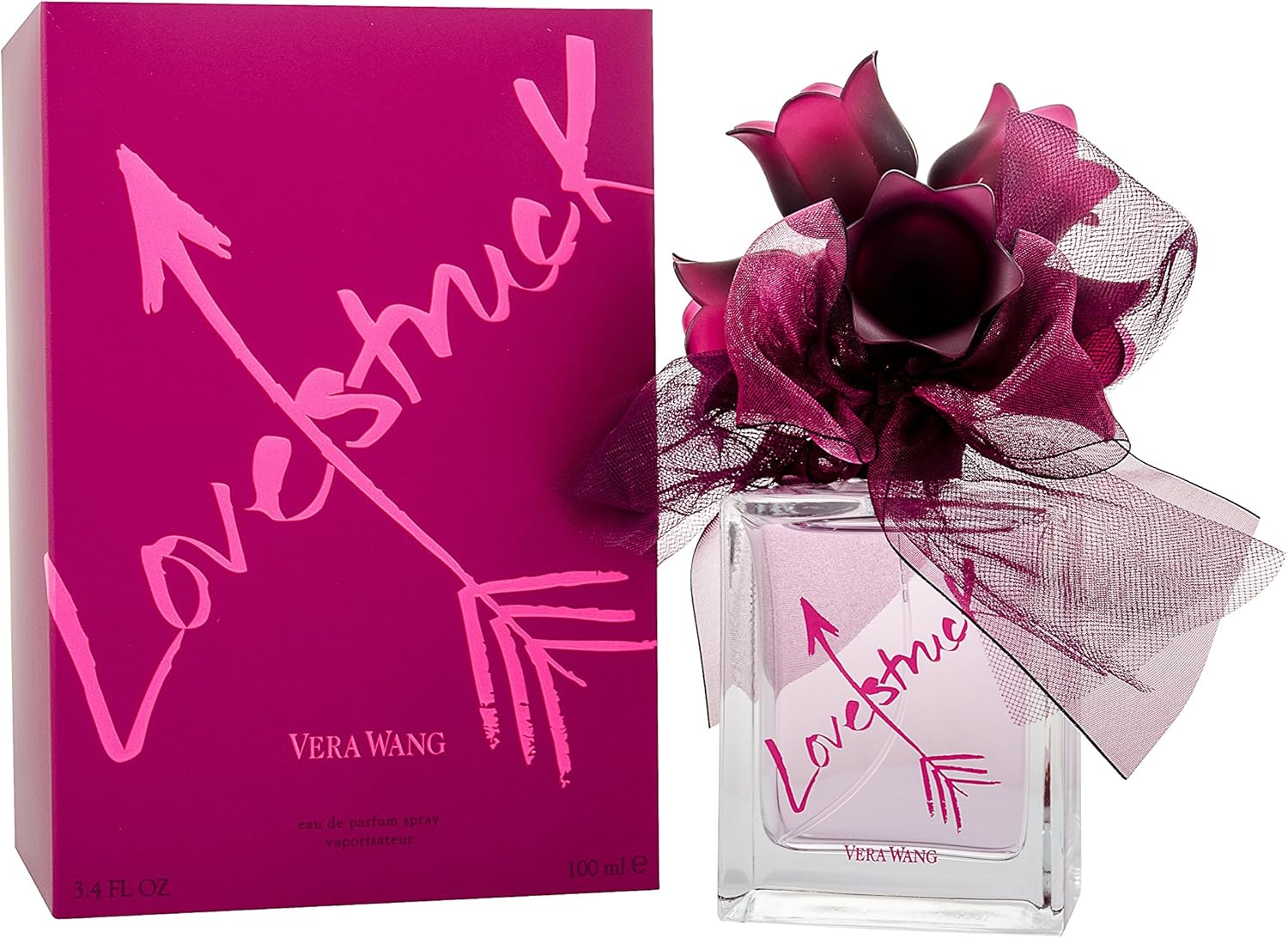 (100Ml EDP Spray) - Lovestruck for WOMEN by Vera Wang - 100Ml Eau De Parfum Spray