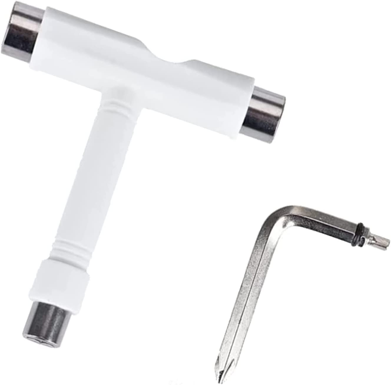 HIGHROCK All-In-One Skate Tools Multi-Function Portable Skateboard T Tool, Y Tool or T Tool Allen Key for Skateboard