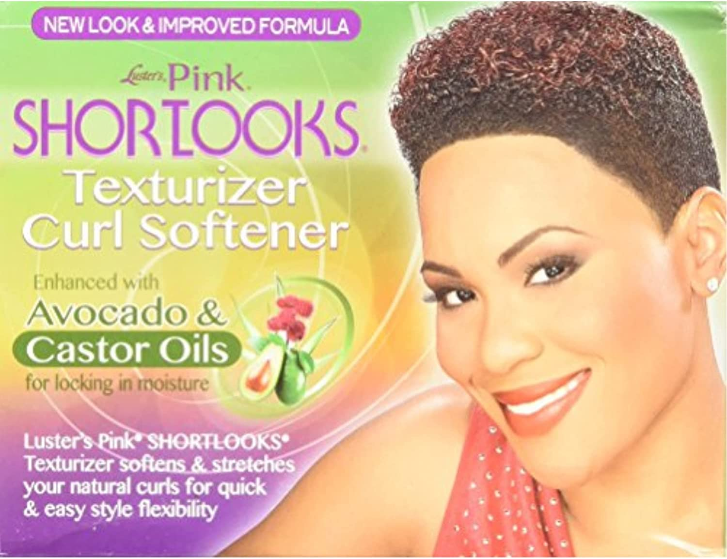 Luster'S Pink Shortlooks Texturizer Curl Softener, One Complete Application Kit image number 1