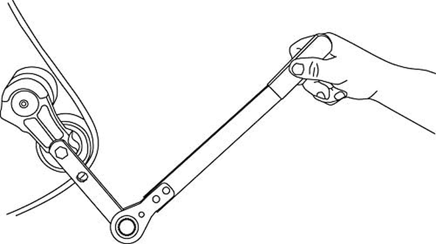 Lisle 59000 Ratcheting Serpentine Belt Tool image number 1