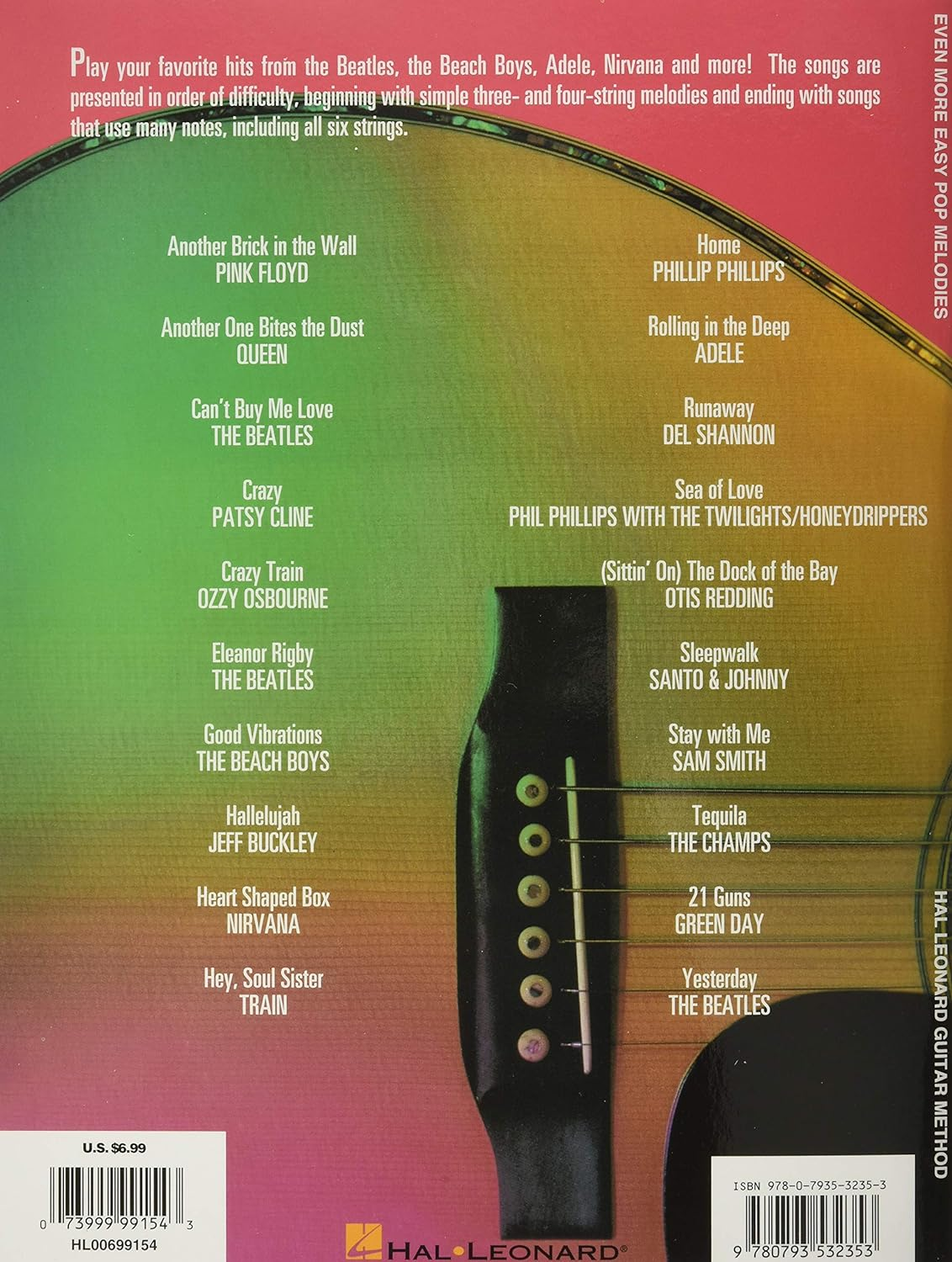 Hal Leonard Even More Easy Pop Melodies 3Rd Edition Songsbook: Correlates with Book 3 image number 2