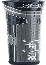 Superstroke Traxion Tour Golf Club Grip, Midsize, Advanced Surface Texture Improves Feedback and Tackiness and Even Hand Pressure, Black/Gray