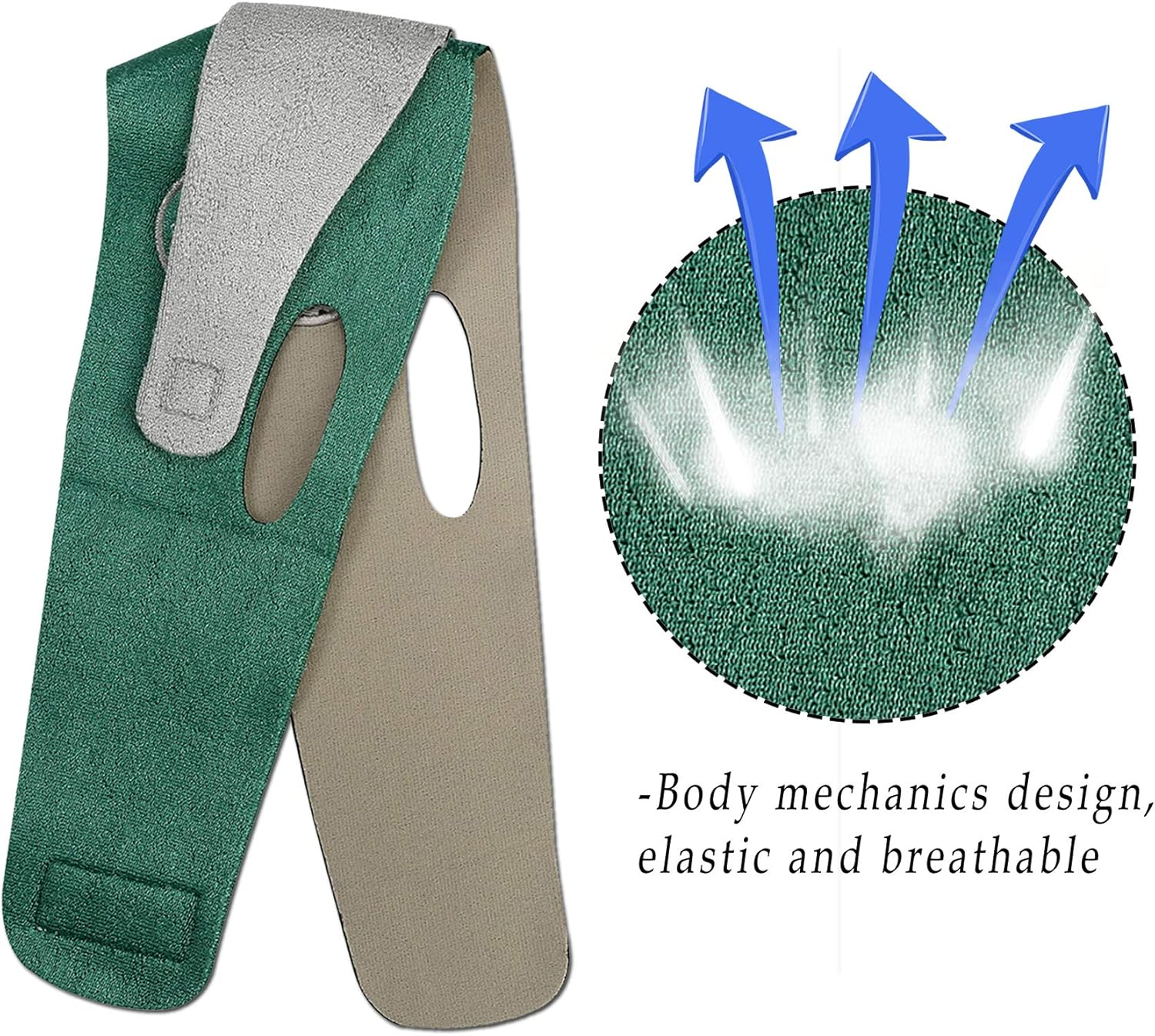 Double Chin Strap, V Line Chin Strap Lifting Mask Reusable Face Strap for Women and Men image number 4