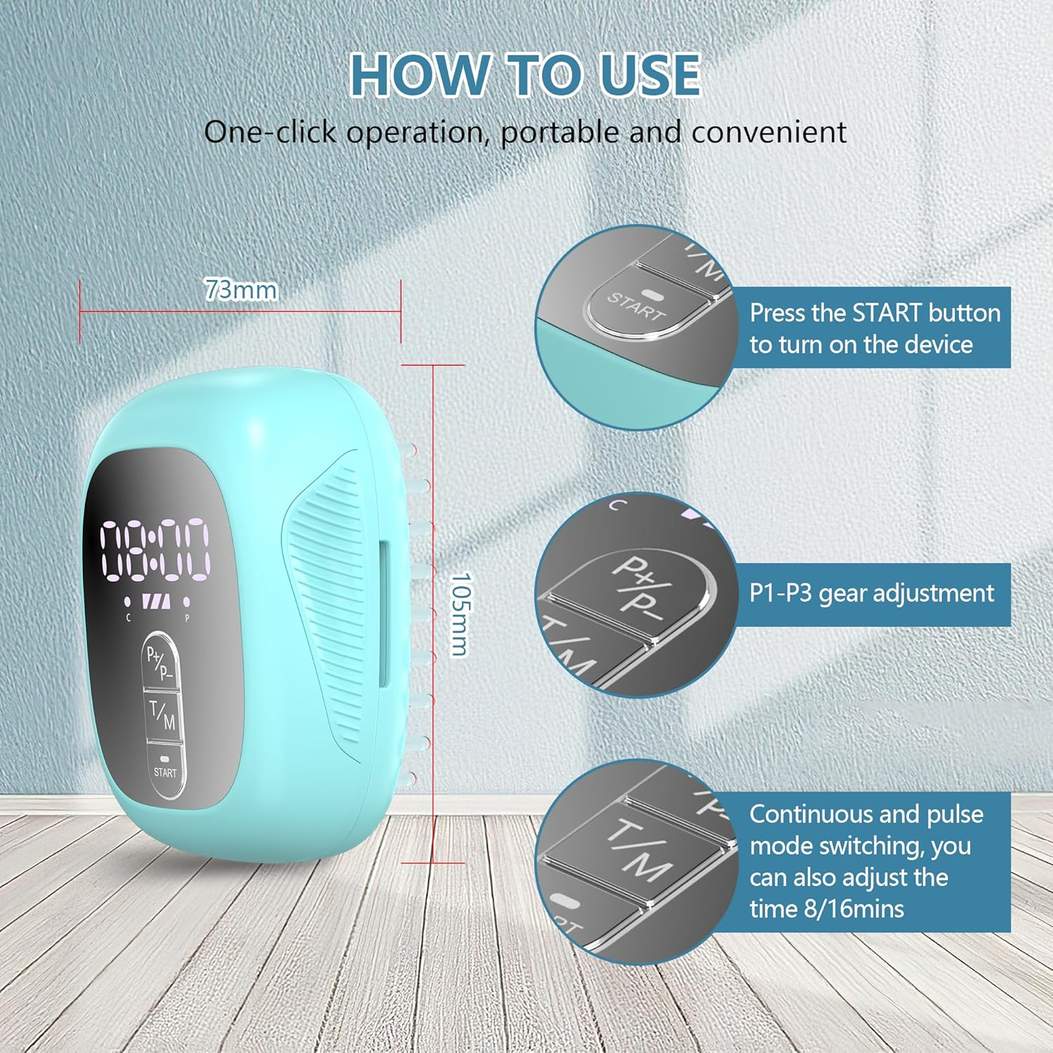 KTS Hair Growth Laser Comb, Laser Light Therapy Hair Growth Device, Red Light Therapy Promotes Regrowth Hair for Men and Women, Hair Loss Treatment for Thinning Hair image number 5