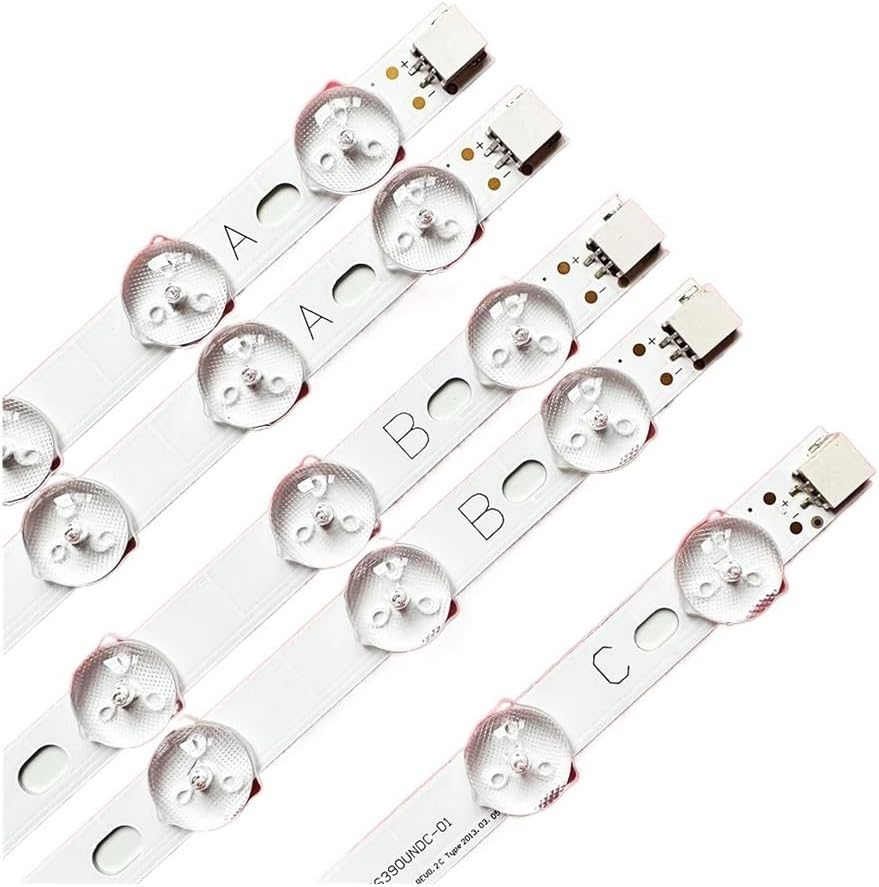 1/5TV LED Backlight Strip 40" 39" NDV REV1.0 ABC Fit for Toshiba VES390UNDC-01 VES400UNDS-01 VES400UNDS-02 40L3433DG 40L3453Db(1Tv(5Pcs)) image number 4