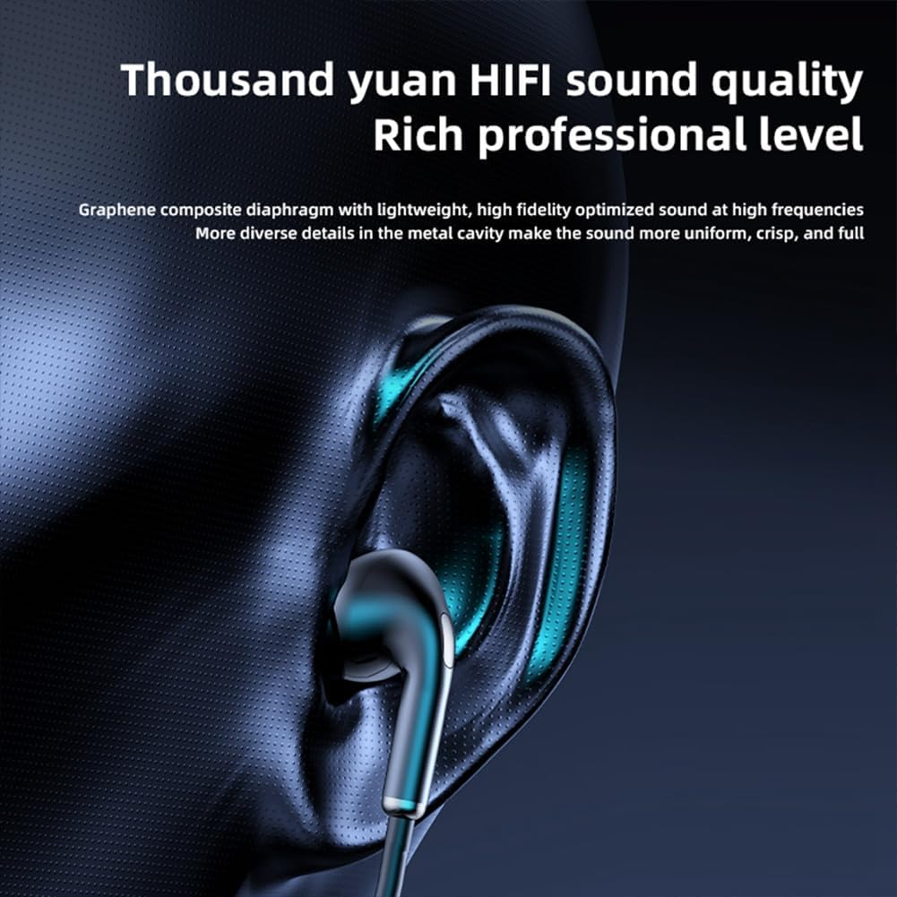 Peakloong LED Stereo Sports Headphones LED Stereo Bluetooth Headphone Large Capacity Battery image number 6