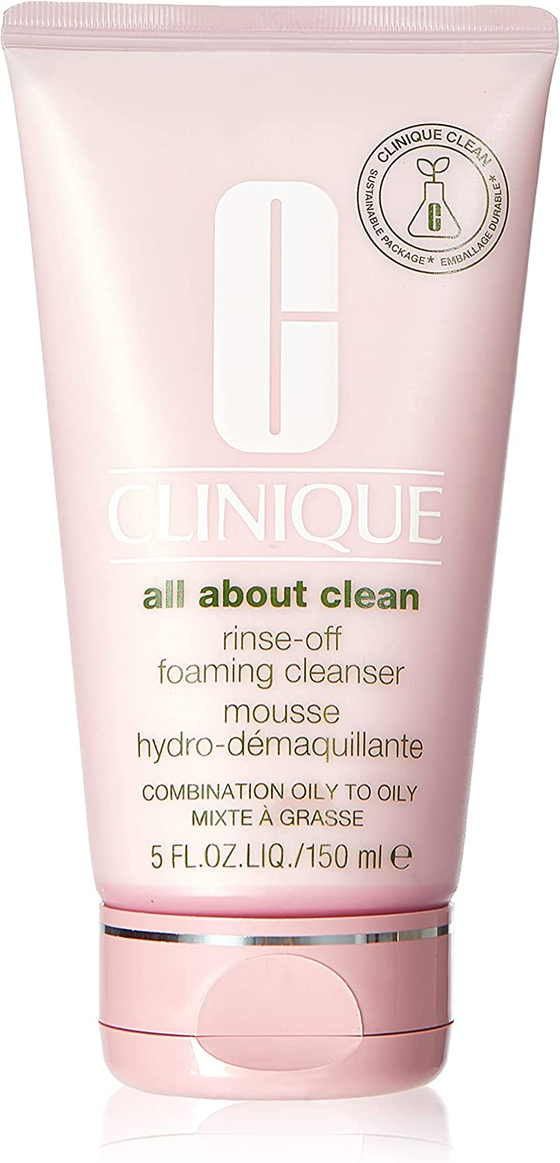Clinique Rinse off Foaming Cleanser 150Ml/5Oz image number 2